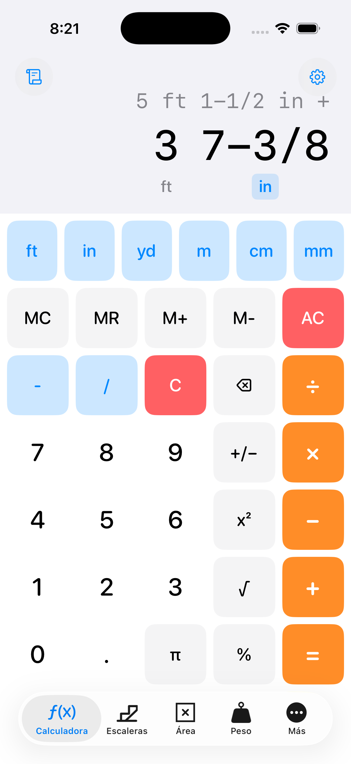 CutOnce fraction calculator