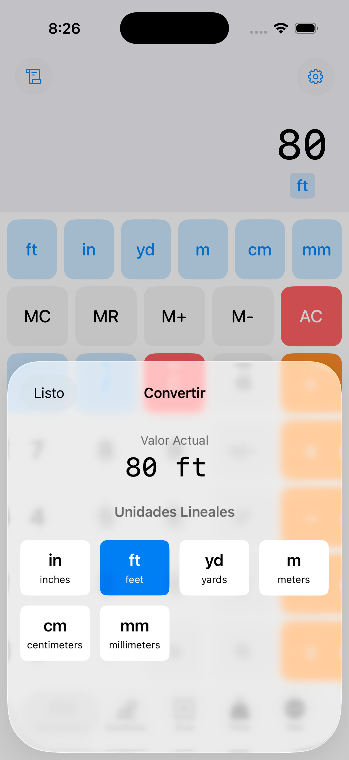 CutOnce unit conversion
